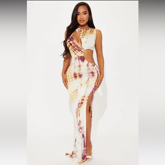 Fashion Nova Dresses & Skirts - NWT Fashion Nova Casey Tie Dye Maxi Dress